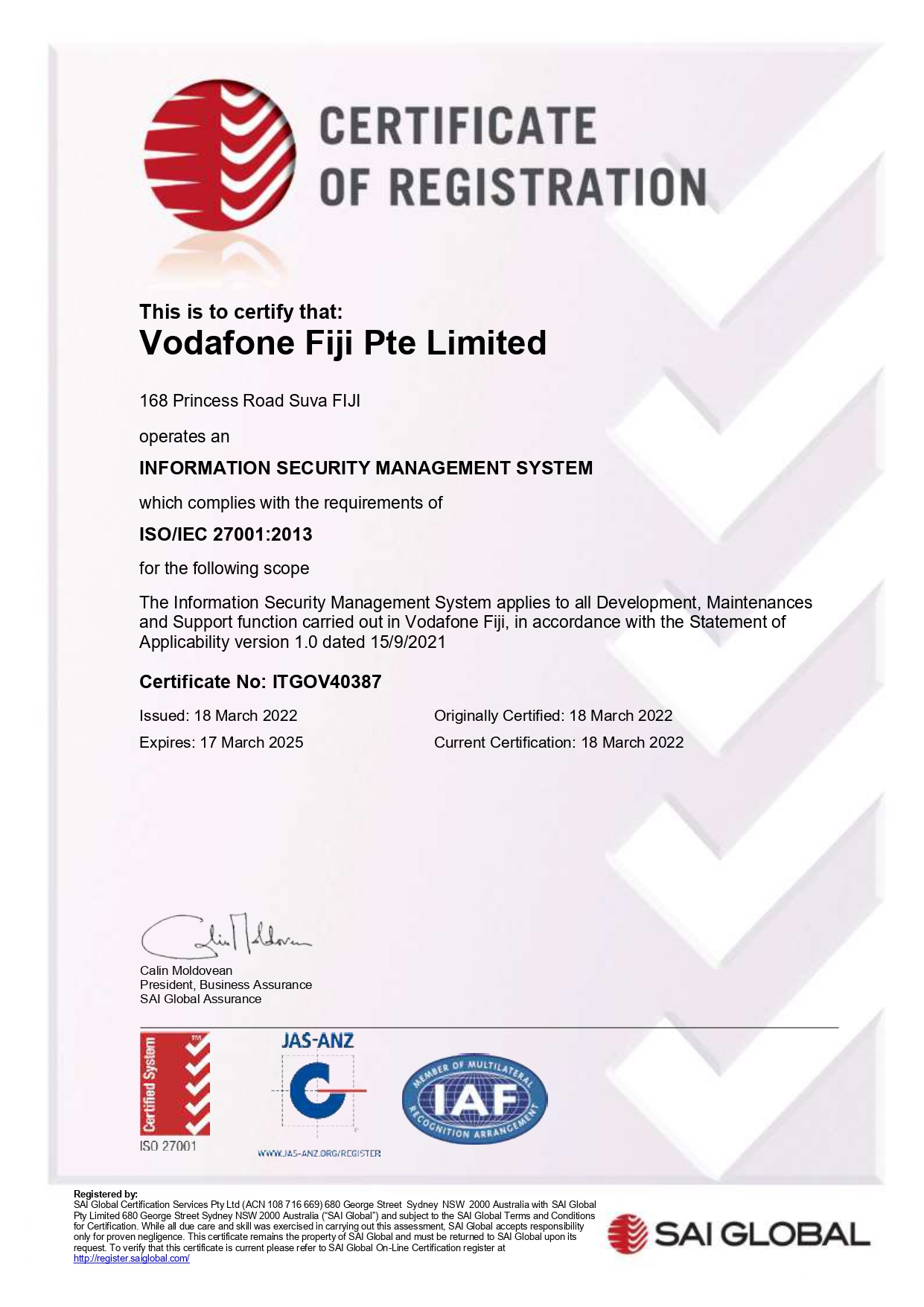 VodafoneFiji_ISO27001_Certificate_page-0001