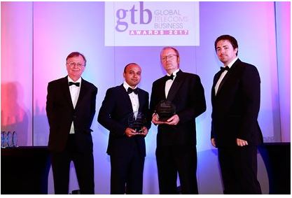 2017 - Global Telecom Business Innovation Award