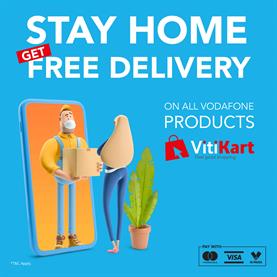 Vodafone Free Delivery on VitiKart