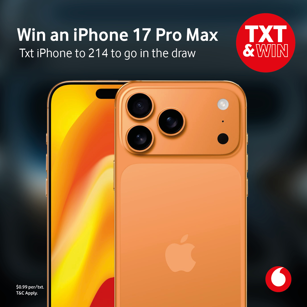 iPhone 17 Pro Max Txt & Win