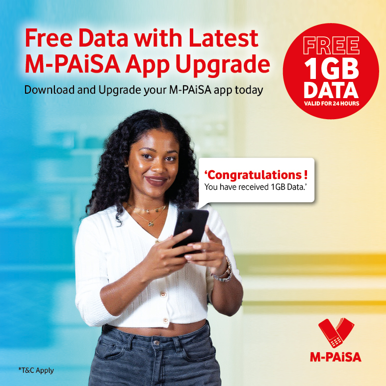 M-PAiSA 1GB MPAiSA Bonus Data Social Post