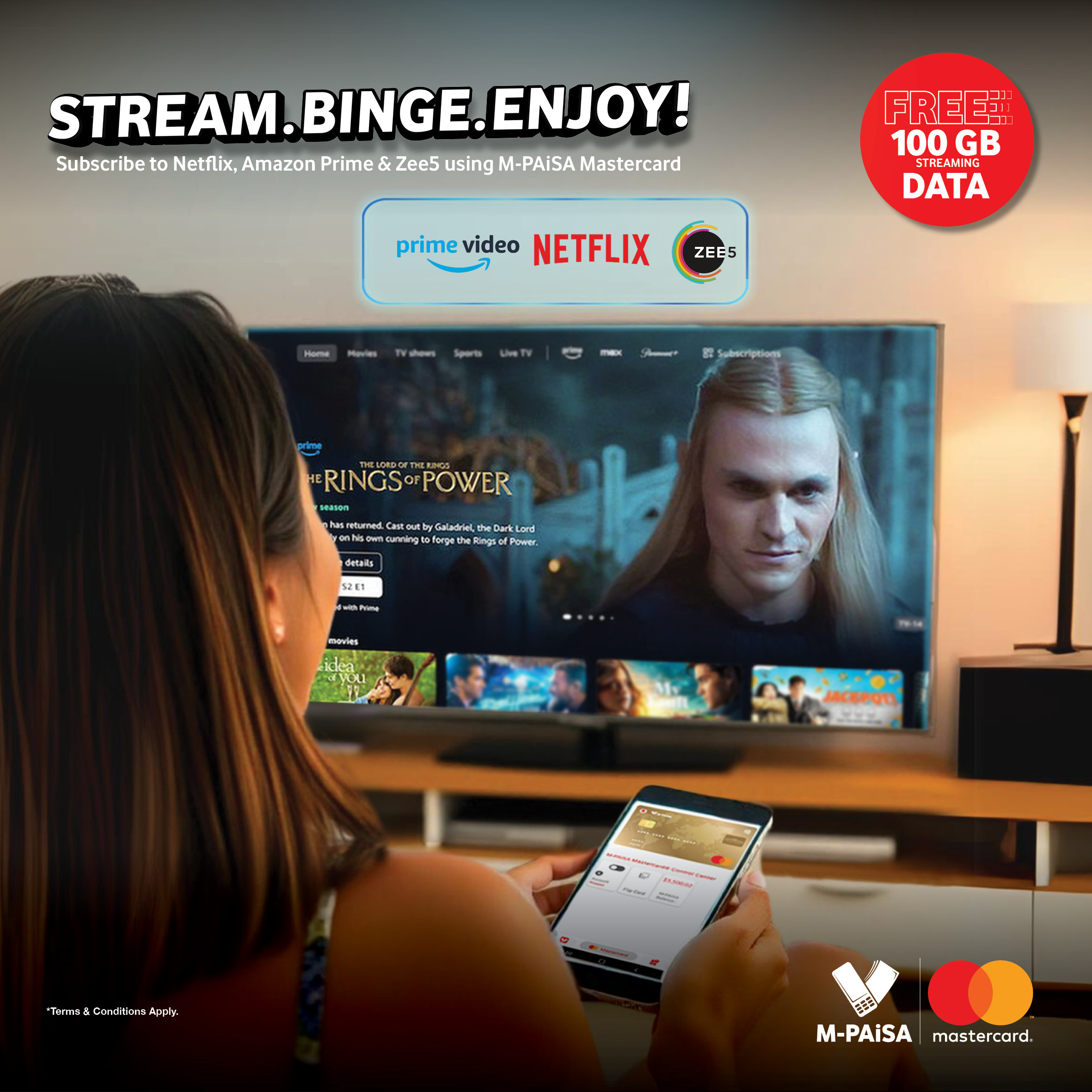 Mastercard Netflix Social new