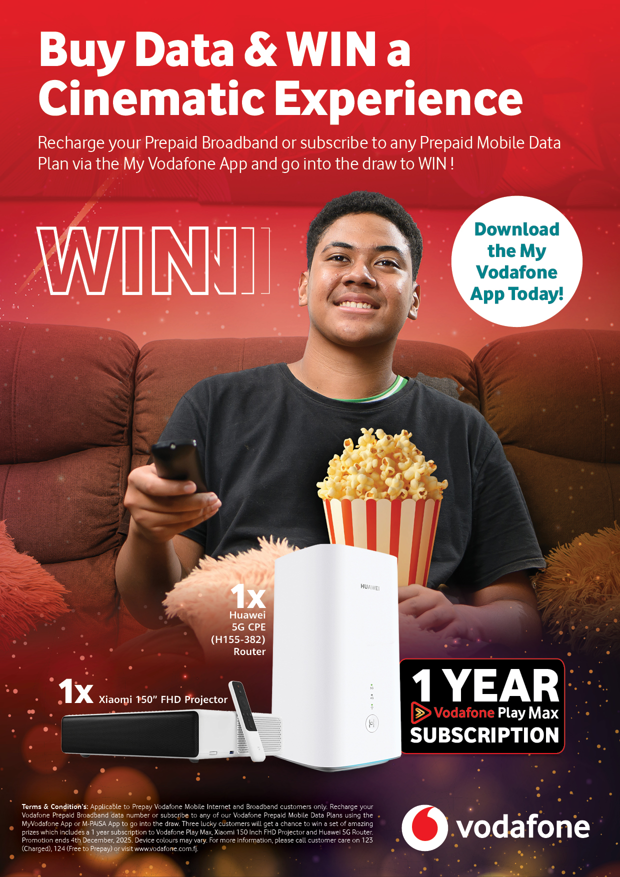 VF Buy Data & Win A4