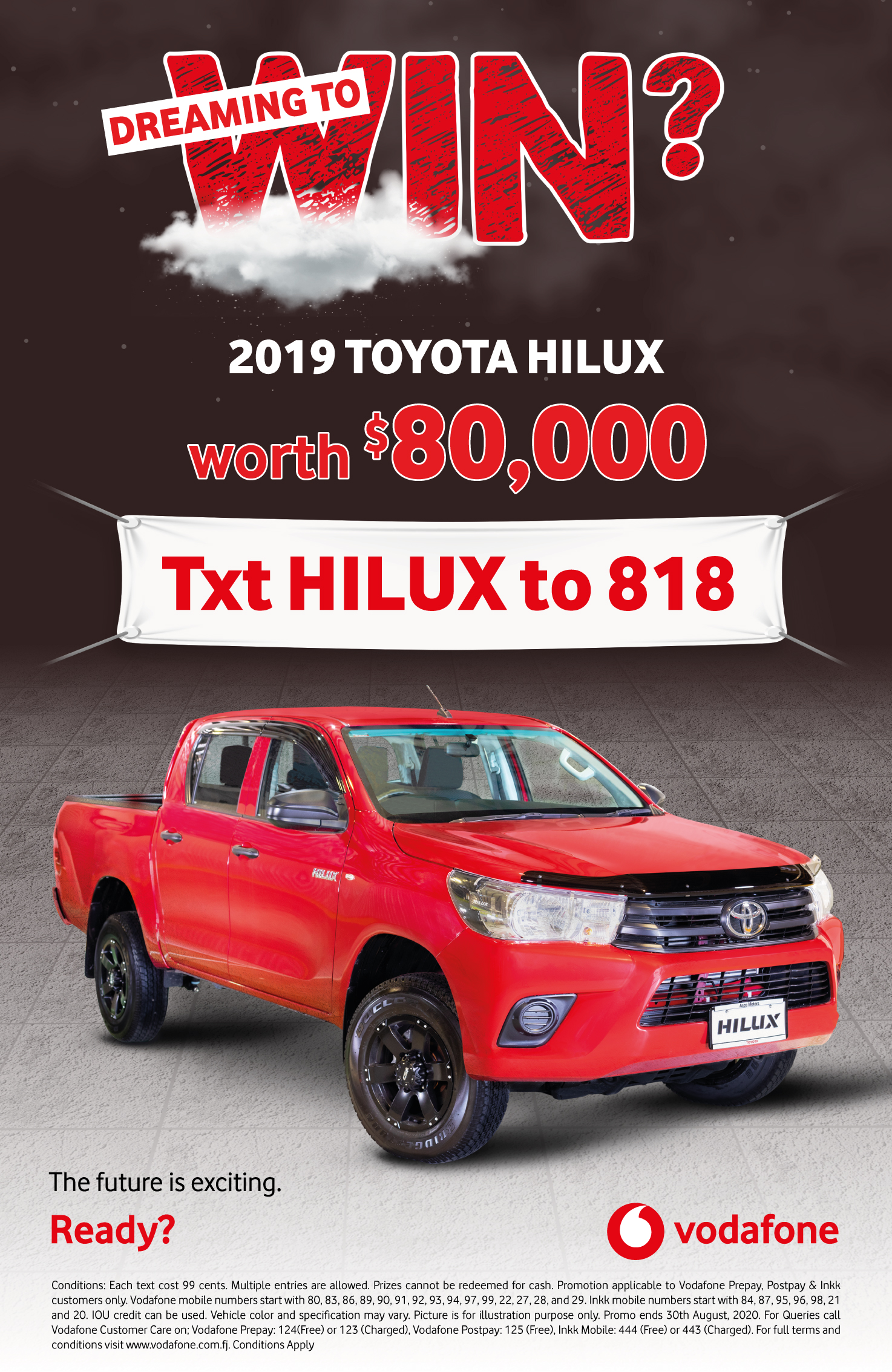 Hilux Text and Win