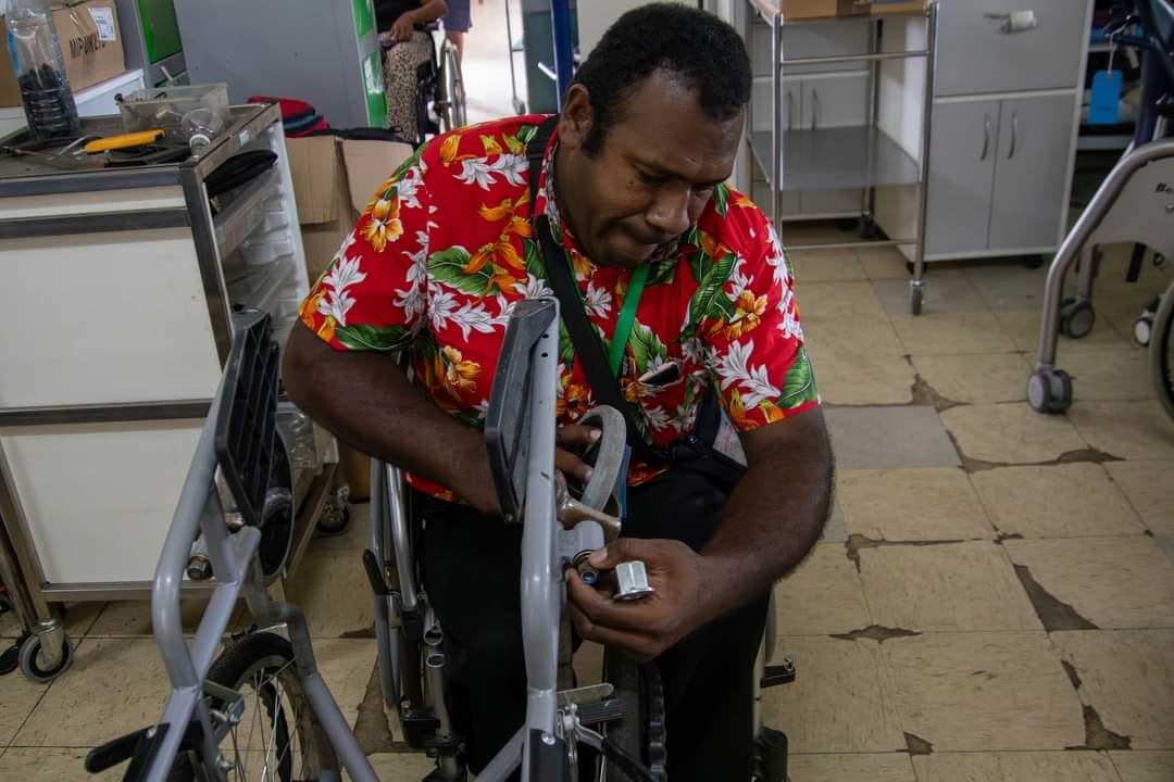 Jane Savou Spinal Injury Association Vodafone ATH Fiji Foundation
