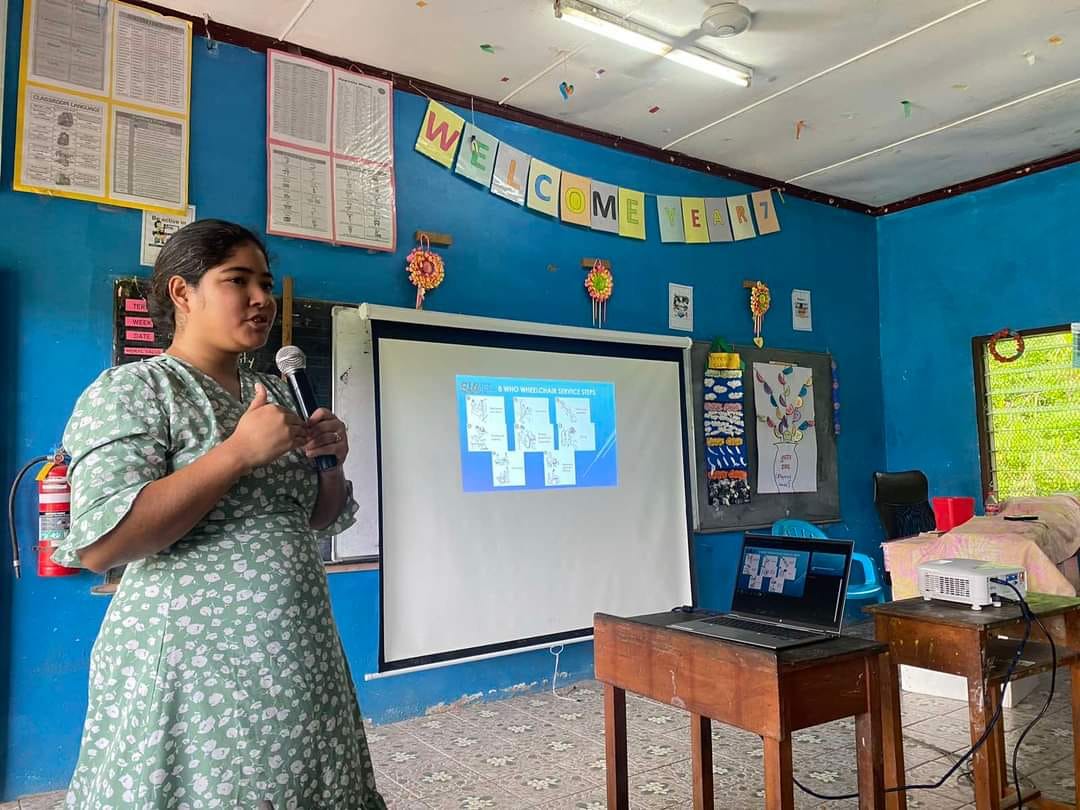 Jane Savou Spinal Injury Association Vodafone ATH Fiji Foundation