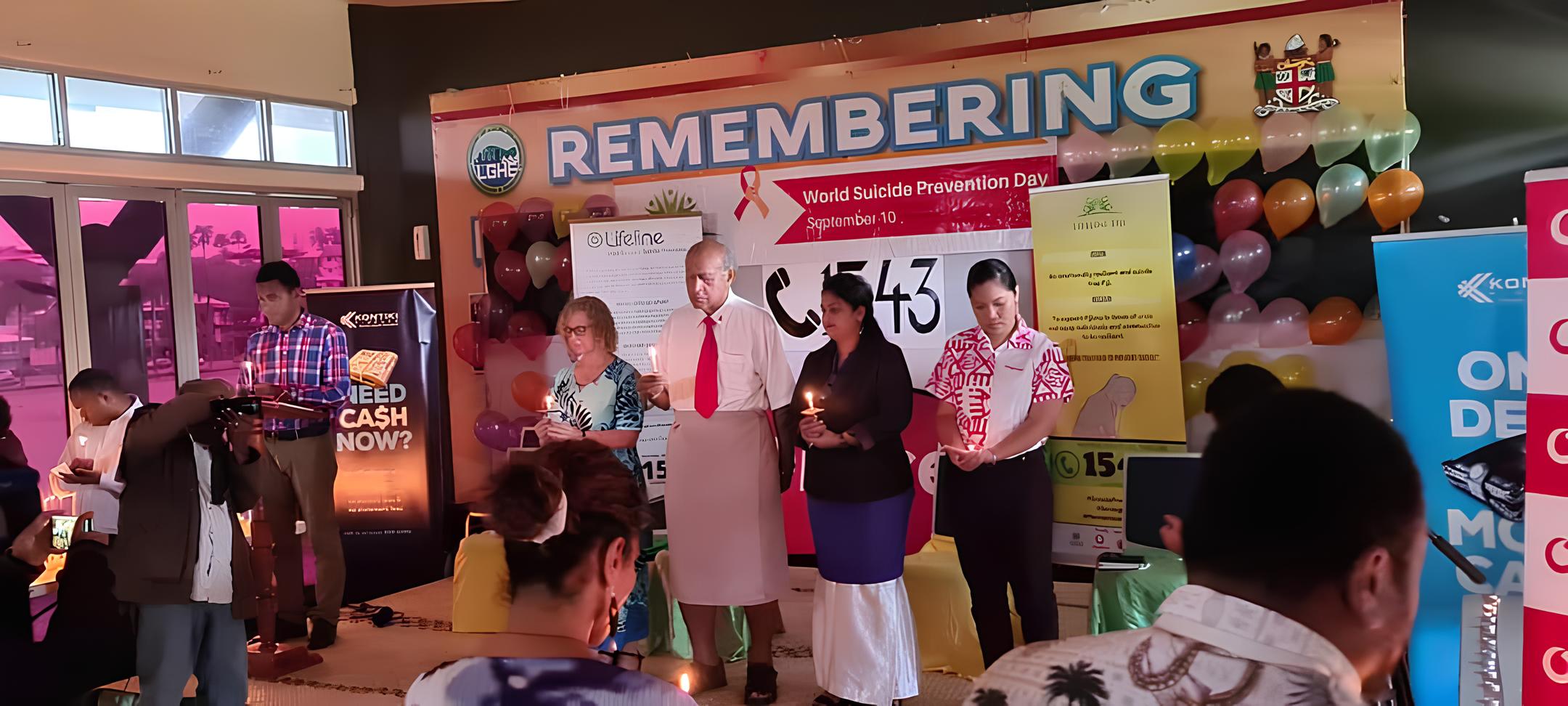 Remembering World Suicide Prevent Day Vodafone ATH Fiji Foundation